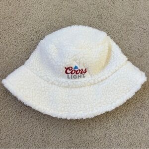 Coors light fleece bucket hat